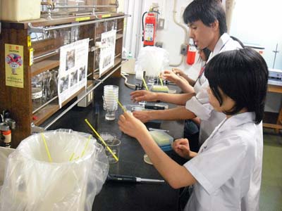 バイオ実習室をのぞいてみよう