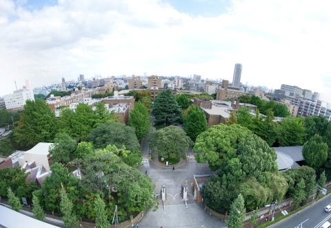 農学部キャンパス(弥生キャンパス)全景