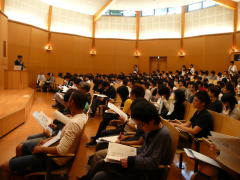 学部の進学者内定ガイダンス