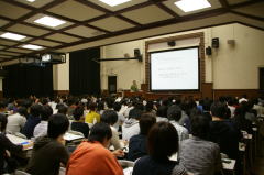 農学主題科目の講義風景