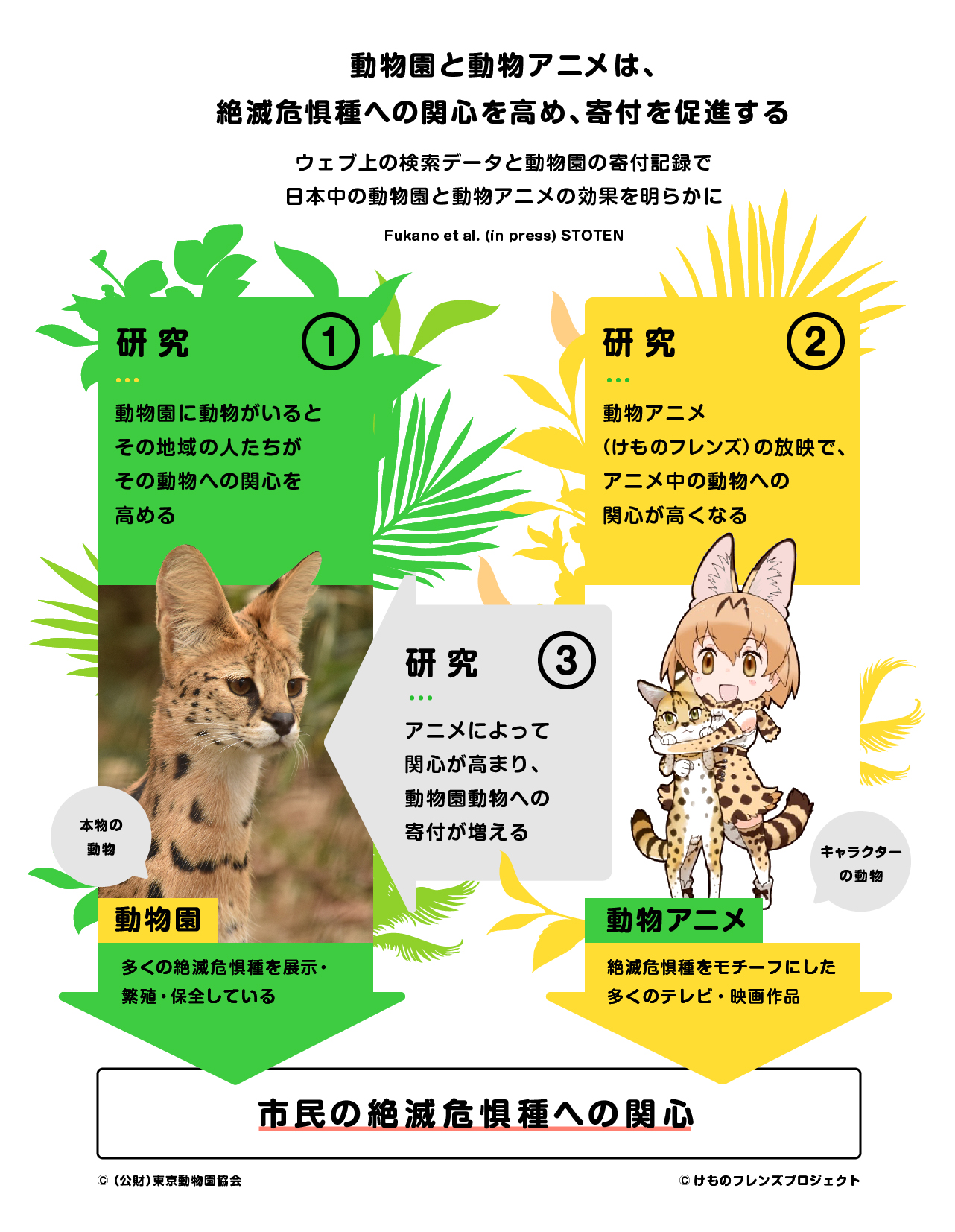 日本中で愛を叫んだけもの 動物園と動物アニメは 絶滅危惧種への関心を高め 寄付を促進する 東京大学大学院農学生命科学研究科 農学部